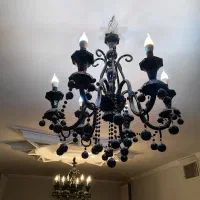 لوستر|لوستر و چراغ آویز|یزد, |دیوار