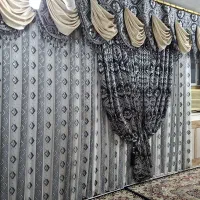 پرده|پرده، رانر، رومیزی|اهواز, زیتون کارگری|دیوار