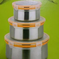 ظروف نگهدارنده استیل ( ۵ تیکه ) خارجی