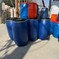 تولید پخش بشکه پلاستیکی آبی  نو