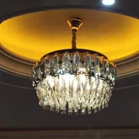 لوستر کریستالی|لوستر و چراغ آویز|دامغان, |دیوار