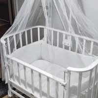 تخت گهواره ای کنار مادر|اسباب و اثاث بچه|تهران, امامت|دیوار