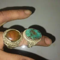 انگشترنقره و تسبیح سندلوس