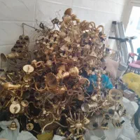 فروش/خریدار لوستر برنزی فلزی و...