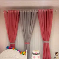 پرده پذیرایی و اتاق خواب ها|پرده، رانر، رومیزی|صومعه‌سرا, |دیوار