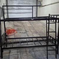 تخت سربازی  دو طبقه لباسشوی پول شمار