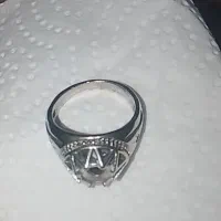 انگشتر مردانه بدون نگین