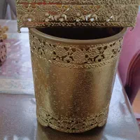 سطل زباله همراه با جای دستمال کاغذی