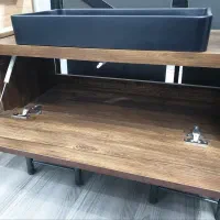 روشویی کابینتی آنتیک طلایی|لوازم سرویس بهداشتی|اصفهان, تخت فولاد|دیوار