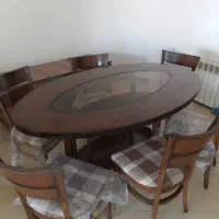 میزنهار خوری ۶ نفره چوب تمام راش درجه یک