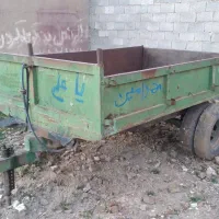 تریلی جفت چرخ آهن قدیم