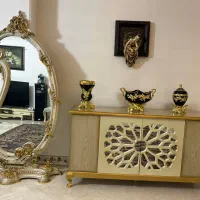 فروش مبلمان 14نفره و آینه و کنسول و میز آرایش|مبلمان خانگی و میز عسلی|قرچک, شهرک طلائیه|دیوار