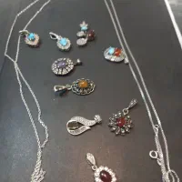 زنجیرگردنی زنانه نقره|جواهرات|قم, شهر قائم|دیوار