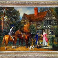 تابلو فرش دستباف