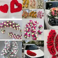 گل آرایی ماشین عروس /گل آرایی مصنوعی