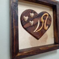 تابلو معرق روز مادر|صنایع دستی و سایر لوازم تزئینی|مشکیندشت, |دیوار