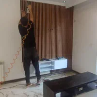 پخش ماربل حمام وسرویس بین کابینت ترمو لوکس برچسب و