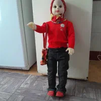 عروسک بزرگ ویترین،توالت فرنگی سیار نو