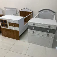 تخت کودک/دو منظوره/ گهواره ای