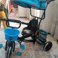 سه چرخه بچگونه سایبان دار|دوچرخه، اسکیت، اسکوتر|اندیشه, شهرک مریم|دیوار