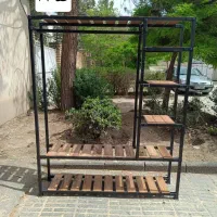 رگال جا کفشی بزرگ با ظرفیت بالا(چوب و فلز دلا)|جاکفشی، کمد، دراور|کرج, گلستان|دیوار