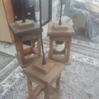 لوستر  چوب بامبو