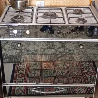 اجاق گاز طرح فر ۵ شعله