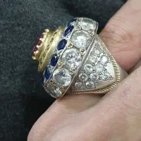 انگشتر نقره فیروزه مردانه|جواهرات|مشهد, کوی المهدی|دیوار