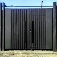 دروازه&درب حیاطیfباغی ویلایی سنگین1درچوبی2تک لتj5T|مصالح و تجهیزات ساختمان|رشت, منظریه|دیوار