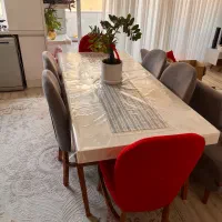 میز ناهار خوری شش نفره