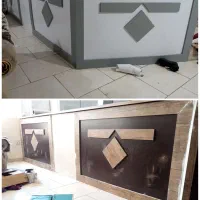 فروش و نصب برچسب کابینت ماربل شیت کاغذ ترمووال|خدمات پیشه و مهارت|بیرجند, |دیوار