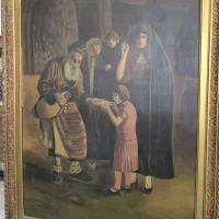 تابلو نقاشی عتیقه|تابلو، نقاشی، عکس|مشهد, چهارچشمه|دیوار