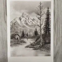 آموزش سیاه قلم فرصتی برای هنردوستان|خدمات آموزشی|جهرم, |دیوار