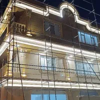 نمای ساختمان رومی کلاسیک ترکیبی وسرامیک حرفه ایی