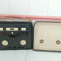 رادیو قدیمی وریل فیلیپس معیوب|کلکسیون اشیاء عتیقه|لولمان, |دیوار