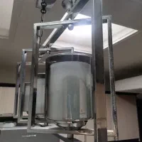 لوستر سه شعله کروم کاملا نو