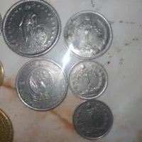 سکه قدیمی نقره و برنز|کلکسیون سکه، تمبر، اسکناس|فردوسیه, |دیوار