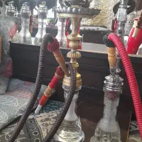 قلیان برنجی ده ساله دوسیب