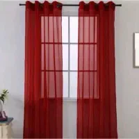 پرده حریر ساده