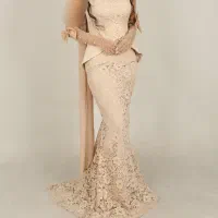 پیراهن دکلته مجلسی