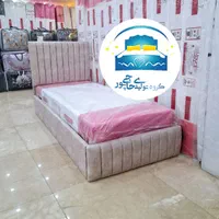تخت خواب یک نفره حاجی پور(تختخواب۱یکنفره)تشک رینگو|تخت و سرویس خواب|مشهد, حسین‌آباد|دیوار