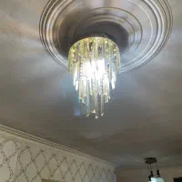 پرده لوستر ساعت|لوستر و چراغ آویز|کرج, شهرک بنفشه|دیوار