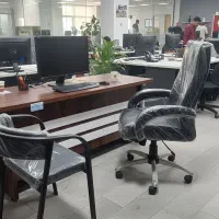 مبل اداری چرم اوات|دفتر کار|حمیدیا, |دیوار