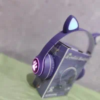 هدفون خرگوشی با نور RGB