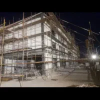 اجرای نور مخفی رابیس کاری شاسی نما وارپست|خدمات پیشه و مهارت|خمین, |دیوار