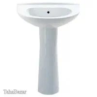 روشویی سرامیکی سفید