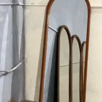 آینه قدی دور چوبی،ایینه قدی تمام چوب روس|آینه|خمینی‌شهر, |دیوار