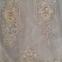پرده حریر ترک گل قابی ۲۹۰ در ۲۵۰