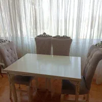 مبل ۷نفره با میز ناهار خوری