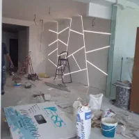 اجرایی کناف نقاشی کاغذ دیواری